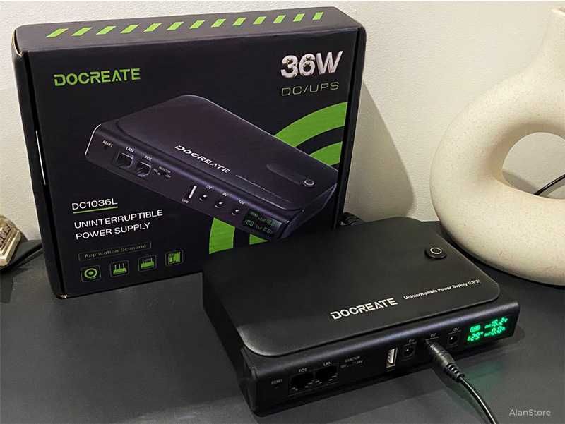 Павербанк для роутера DC1036L (36 Вт) + акумулятори на 14000 mAh