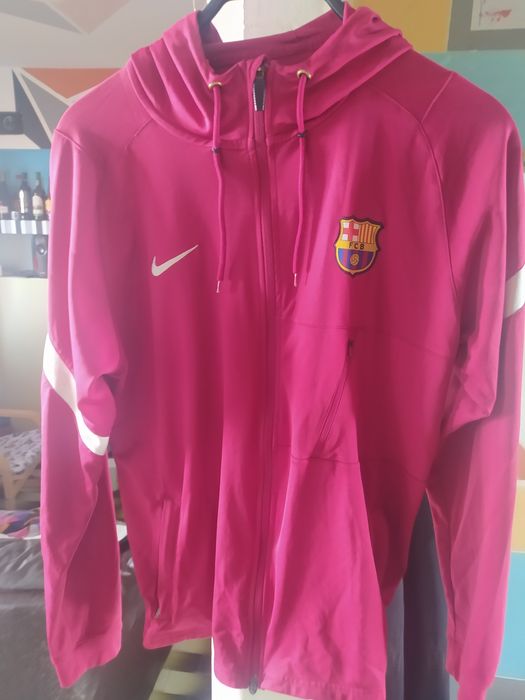 Fato de treino Barcelona vermelho e azul