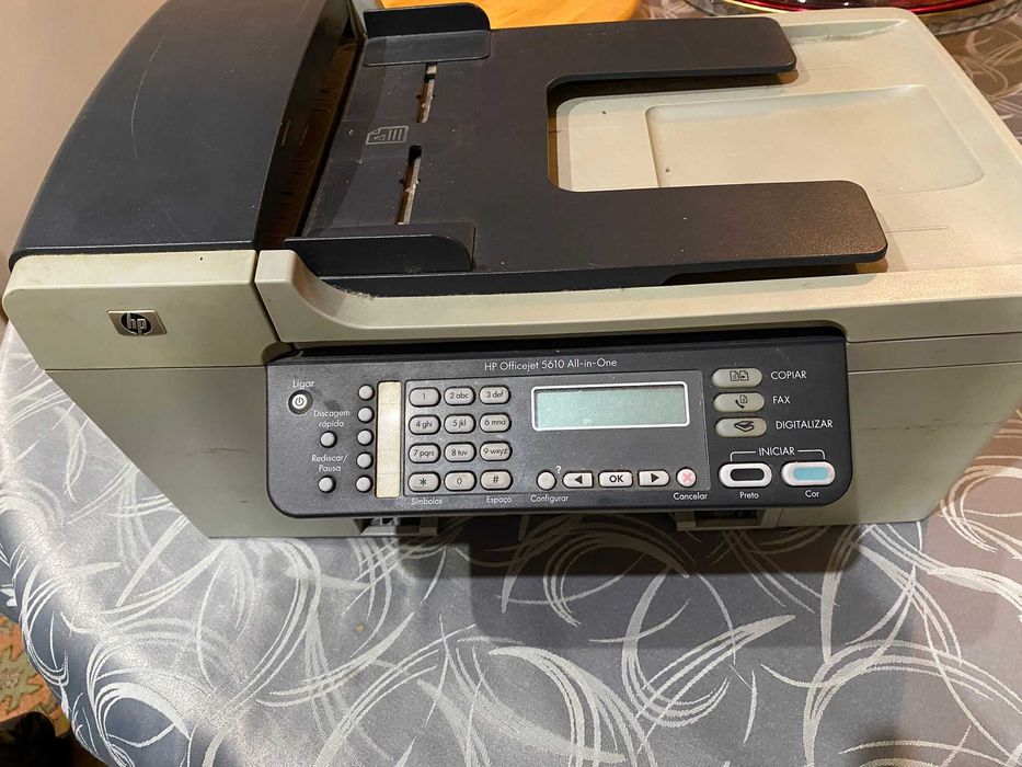 Impressora HP OfficeJet Multifunções – Usada