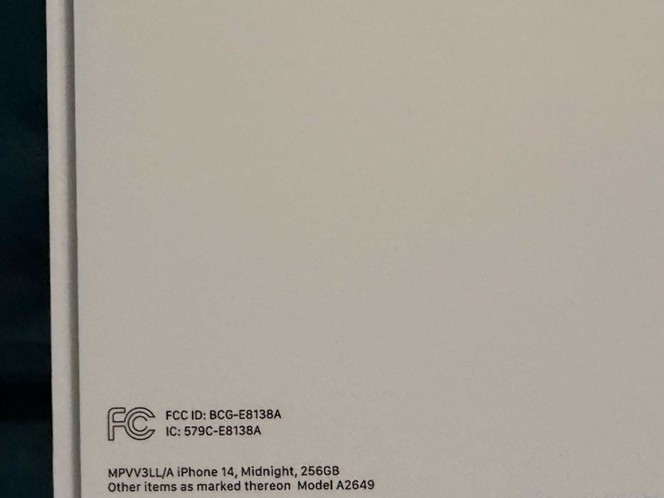 iPhone 14 – 256 GB | Granatowy | Odblokowany | Idealny stan