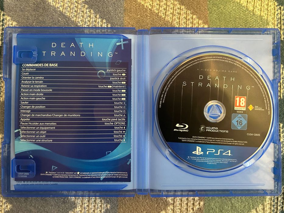 PlayStation 4 Fat 500GB (CUH-1116A) + DualShock 4 v2 + Death Stranding