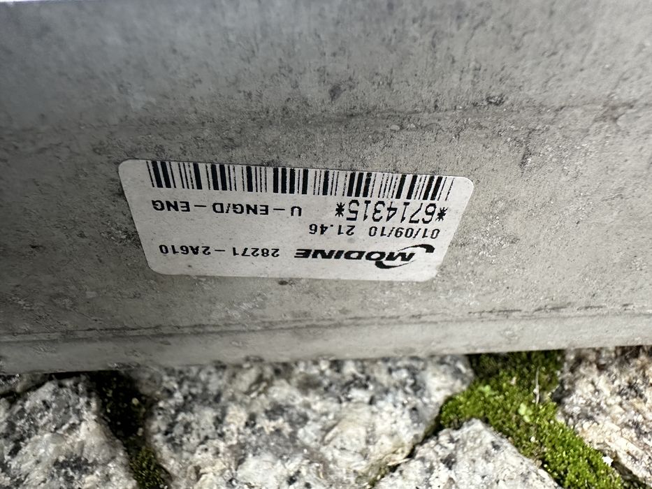 Hyundai i30 FD 2008 2012 intercooler chłodnica wody wentylator