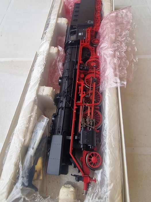 Locomotiva a carvão  alemã  digital com todos os sons nova caixa .