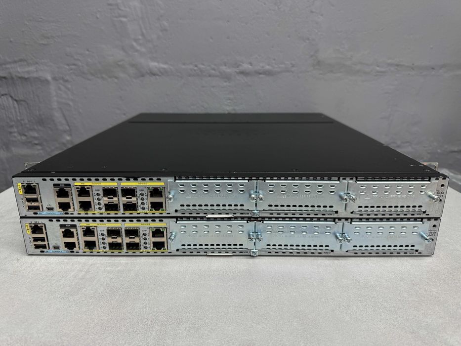 Маршрутизаторы Cisco ISR4431/K9(активированы лицензии) безнал/гарантия