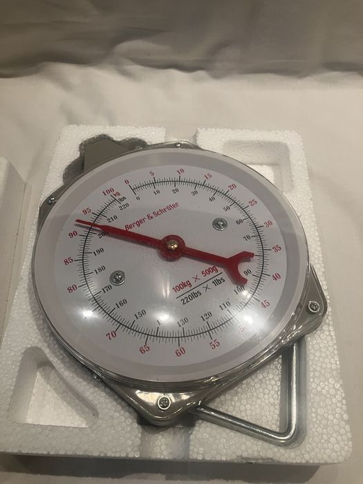 Waga myśliwska hakowa Berger + Schröter do 100kg