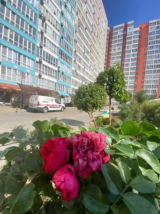 1-кімнатна квартира в новому житловому комплексі, загальна площа 45 м²