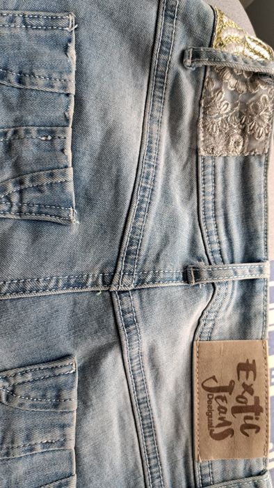 Spodnie jeansy Desigual XS