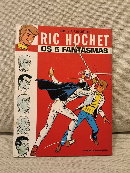 Álbum de BD Ric Hochet - Os 5 Fantasmas