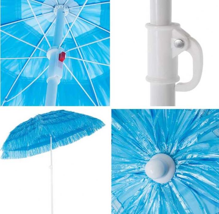 Guarda-sol chapéu de sol de palha tipo tropical Havai NOVO ENVIOGRÁTIS