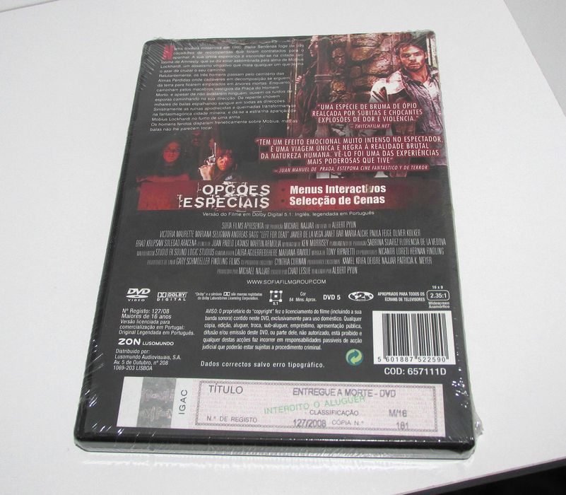 Entregue À Morte "Left For Death" Filme DVD