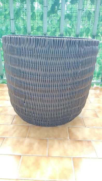 Vaso para plantas Castanho