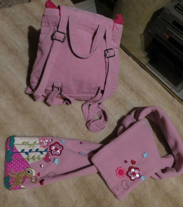 Conjunto Mochila e Cachecol - Original Bambi Angels Acessories