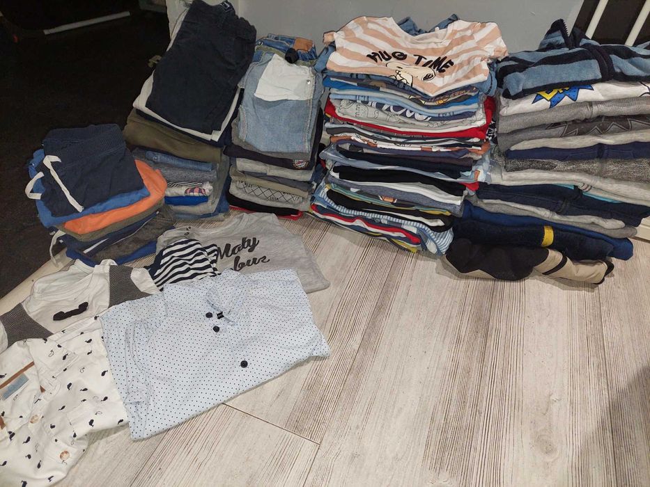 Wielka paka ubrań dla chlopca na 86