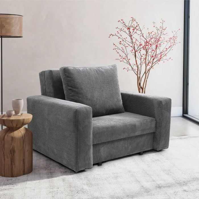 Fotel rozkładany, sofa jednoosobowa