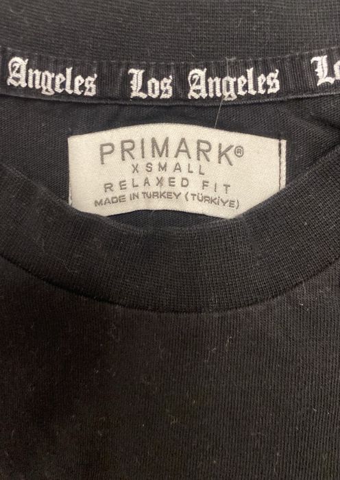 T-shirt Preta Los Angeles