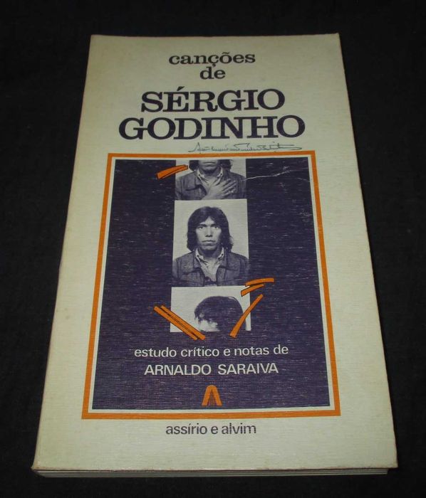 Livro Canções de Sérgio Godinho Arnaldo Saraiva