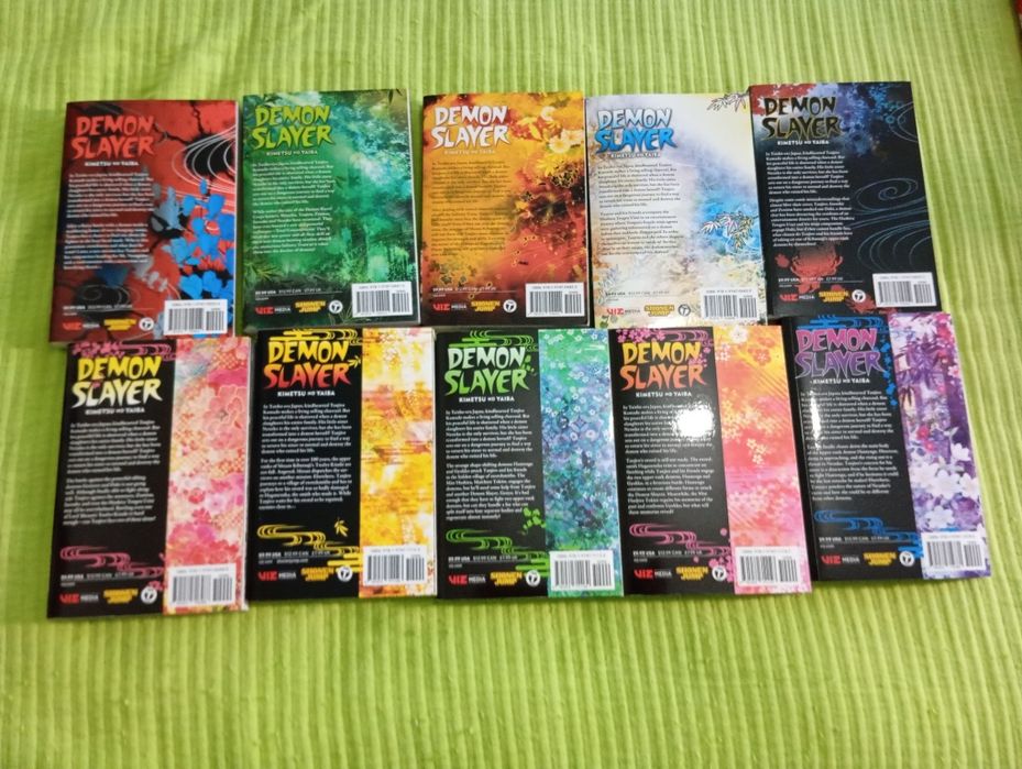 Conjunto Mangá Demon Slayer