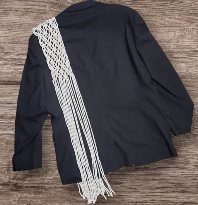 Накидка Погон макраме