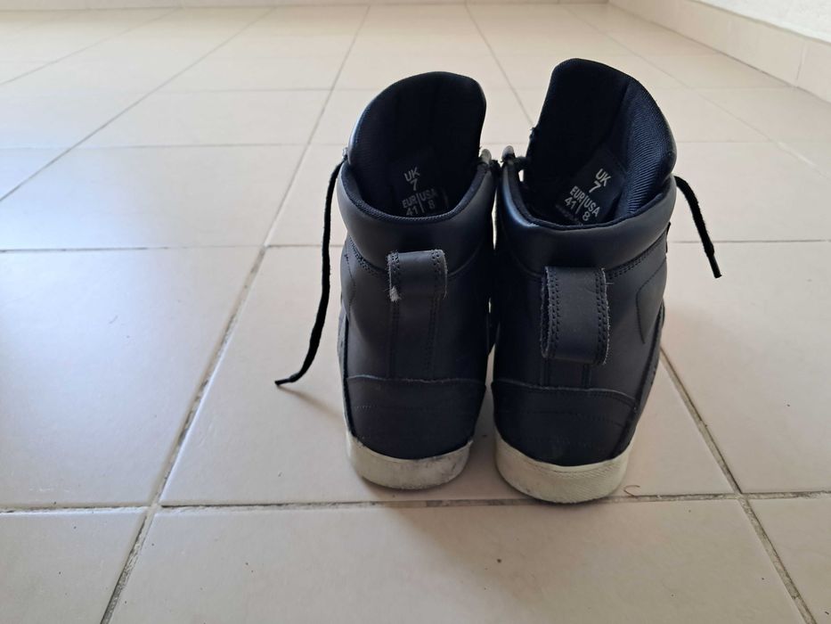 Botas motard novas e casuais