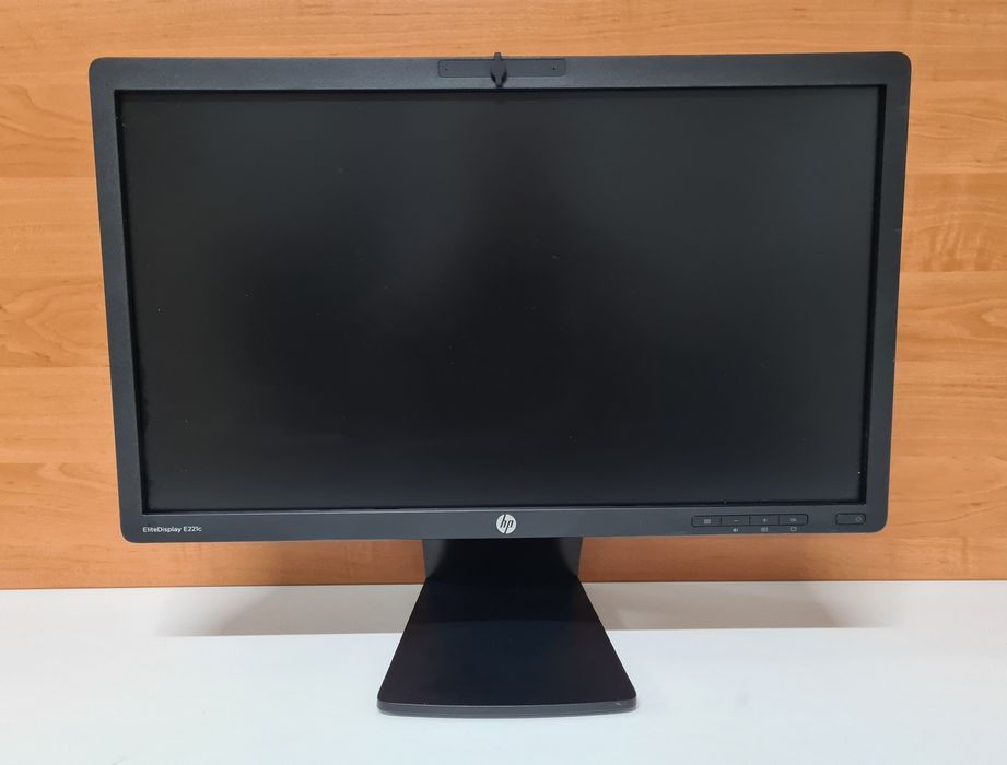Monitor z KAMERKĄ, głośnikami HP E221c przewód DVI - HDMI , skype