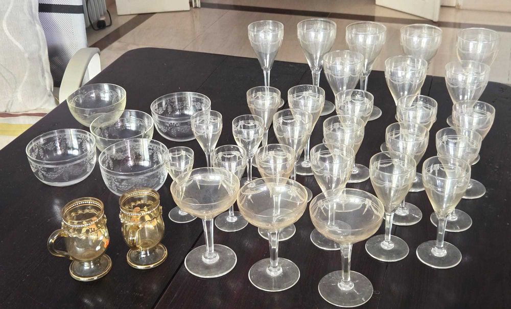 Copos e Taças de Cristal