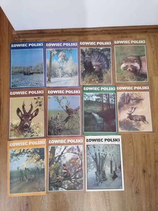 Łowiec Polski, miesięcznik, cały rocznik 1984