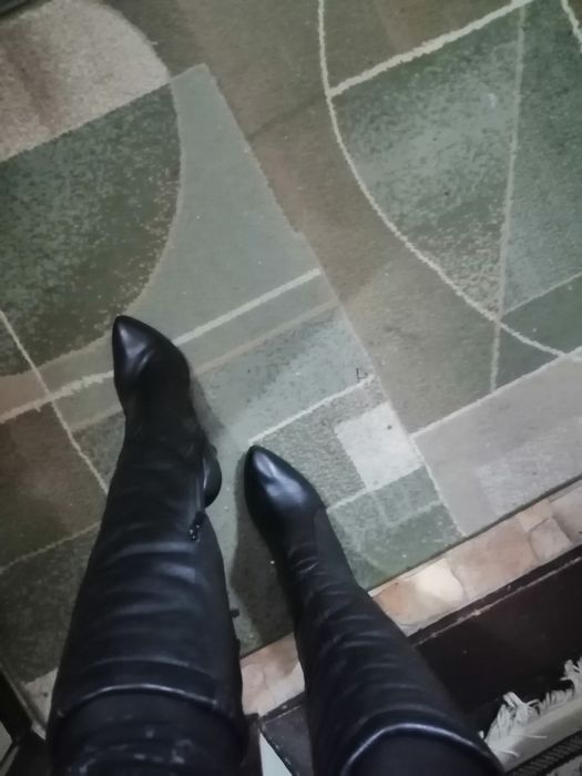 сапоги замш натуральный. Ботиночки нубук. Срочно.