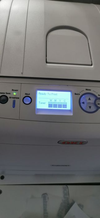 Impressora A3 White Toner Oki Pro8432WT + FOREVER RIP