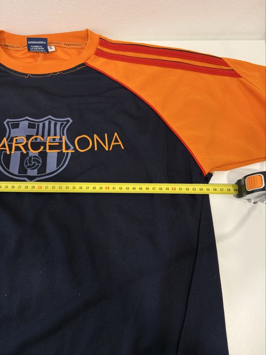 T-shirt FC Barcelona Azul e Laranja XL