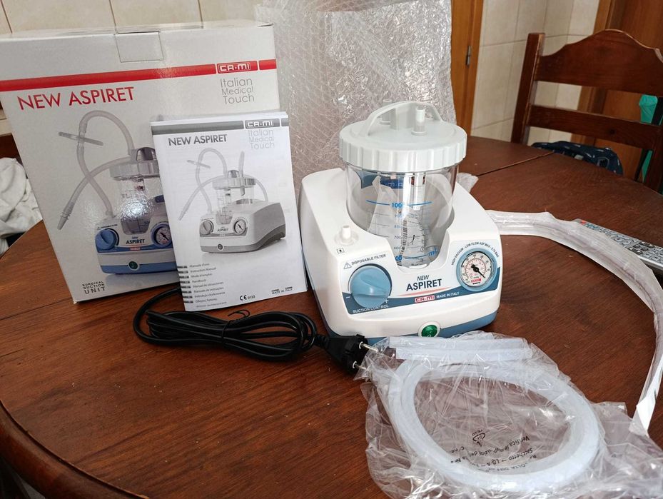 Aspirador  NOVO  DE SECREÇÕES ASPIRET 1Lt - Novo com garantia