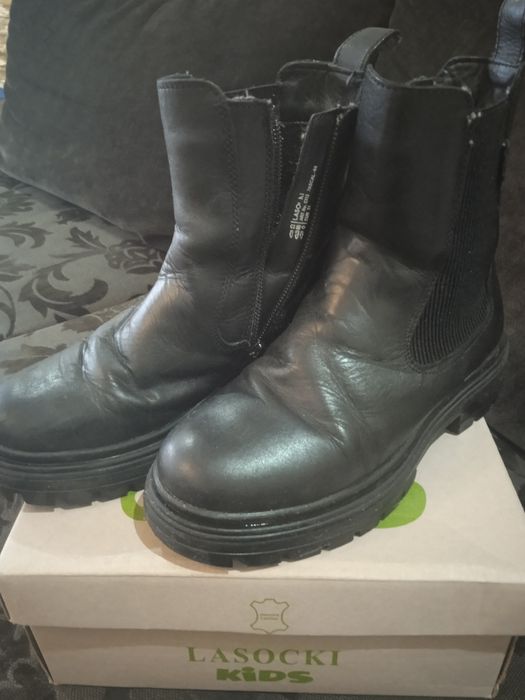 Botki Lasocki 31 skóra