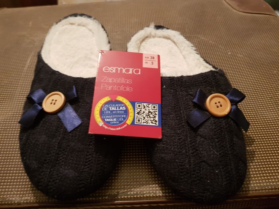 Pantufas NOVAS de senhora nr. 38