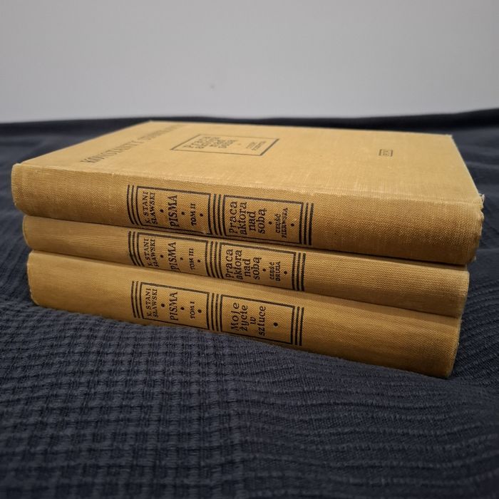 Konstanty Stanisławski Praca aktora nad sobą cz. 1 i 2, Moje życie w s