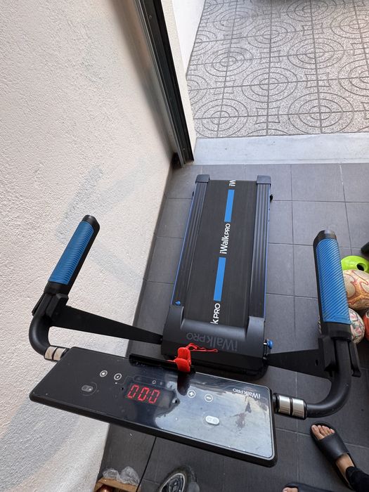 Troca Passadeira iWalk Pro por bicicleta Eliptica