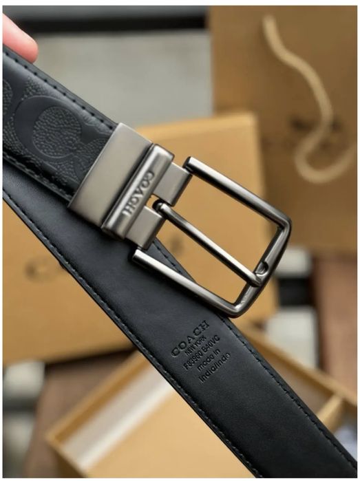 Чоловічий набір Coach/ ремінь + гаманець