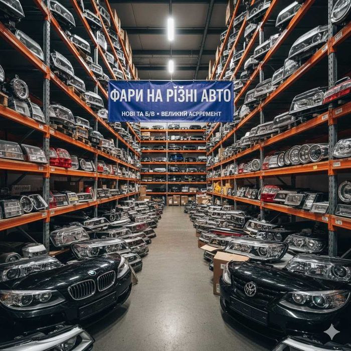 Фари та оптика на будь-яке авто | Нові | Гарантія