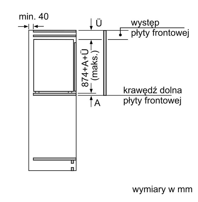Nowa Lodówka Bosch KIL22NSE0