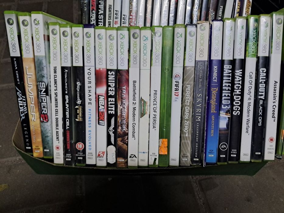 Gry xbox 360 różne.