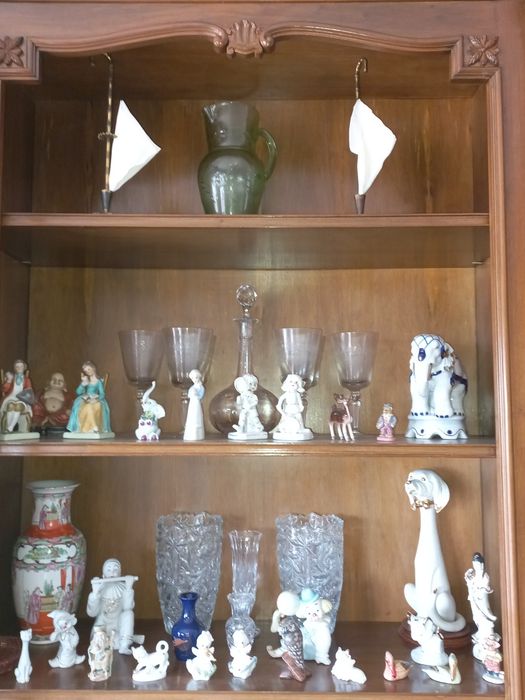 Jarrões, jarras, potes, licoreiras+copos, bibelots - Faça propostas