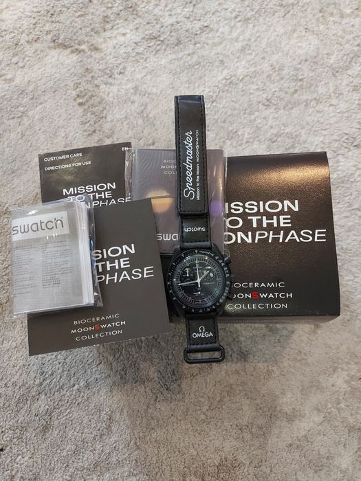Swatch omega Moonphase