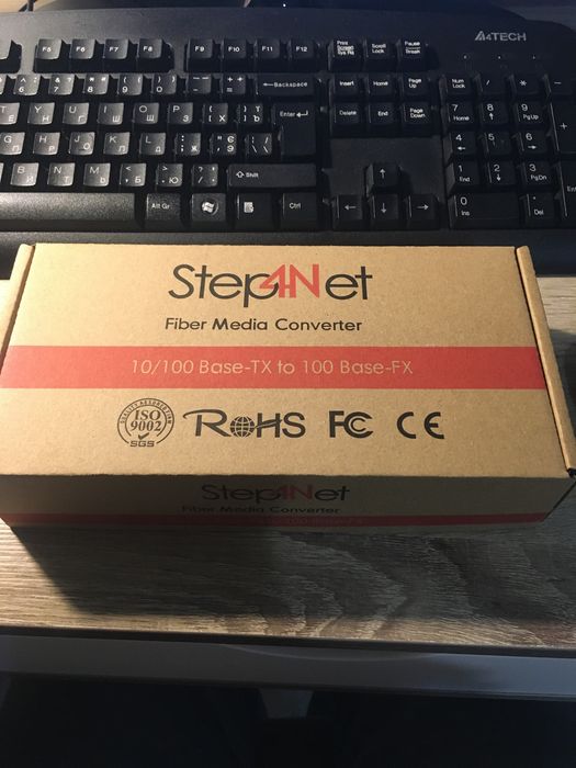 Медіаконвертер Step4NeT 10/100 Base-TX to 100 Base-FX