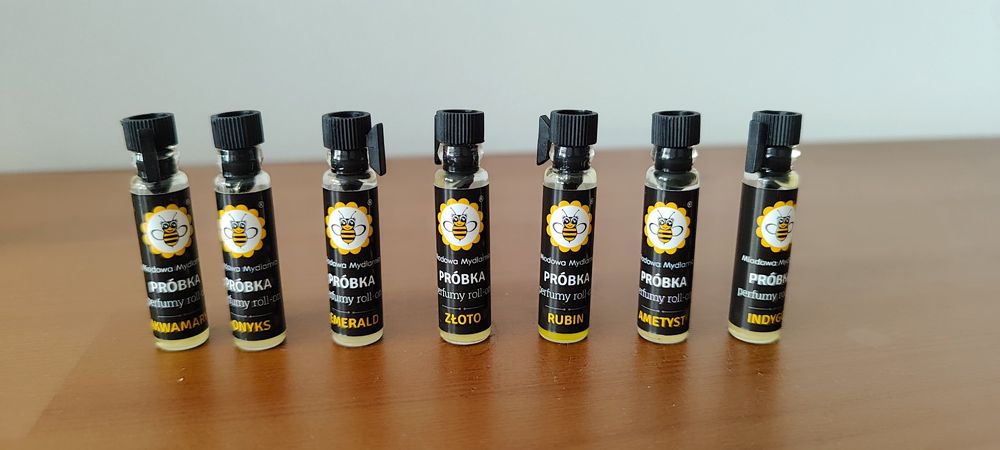 Zestaw odlewek perfumy w olejku, Miodowa Mydlarnia