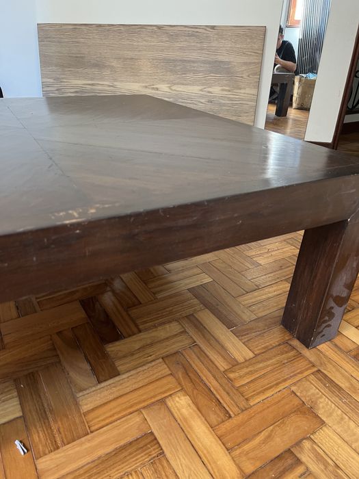 Mesa madera quadrada