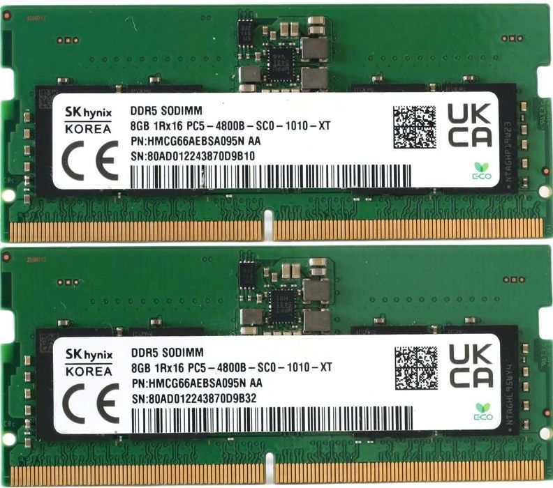 sodimm ddr5 5600 samsung - купити комп'ютери та комплектуючі