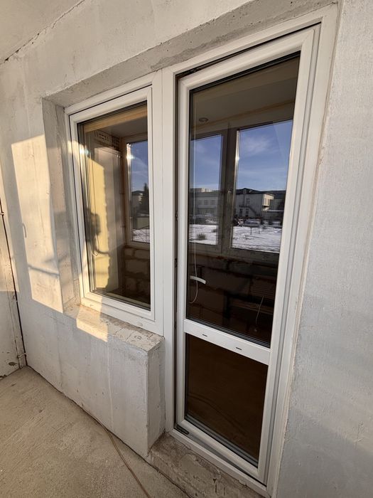 Балконний блок вікно і двері