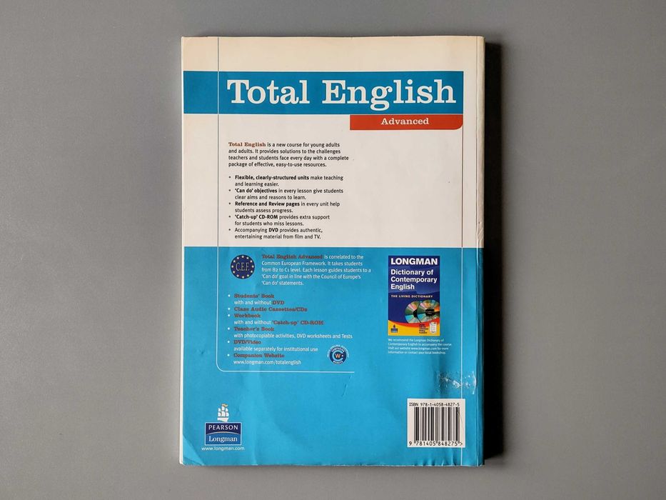 J. J. Wilson, A. Clare "Total English Advanced" podręcznik