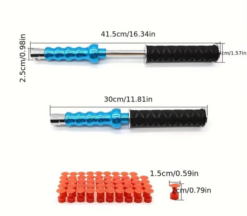 Зворотній молоток для роботи з холодним клеєм.