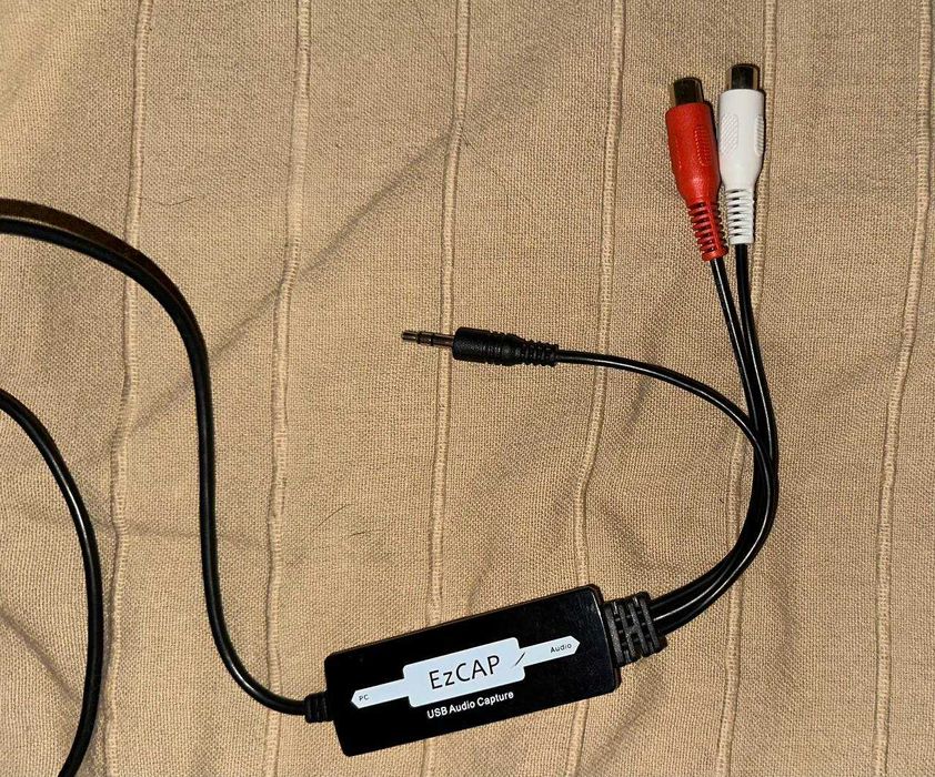 EzCAP USB Audio Capture – Konwerter dźwięku analogowego na cyfrowy