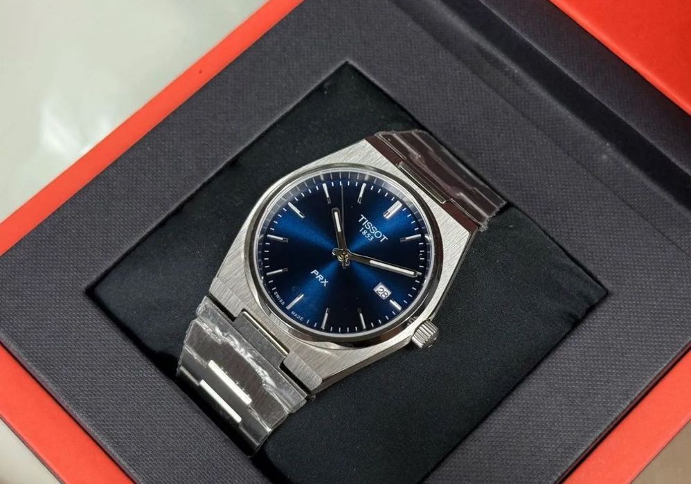 Наручные Премиум Часы Tissot Prx 40 синие