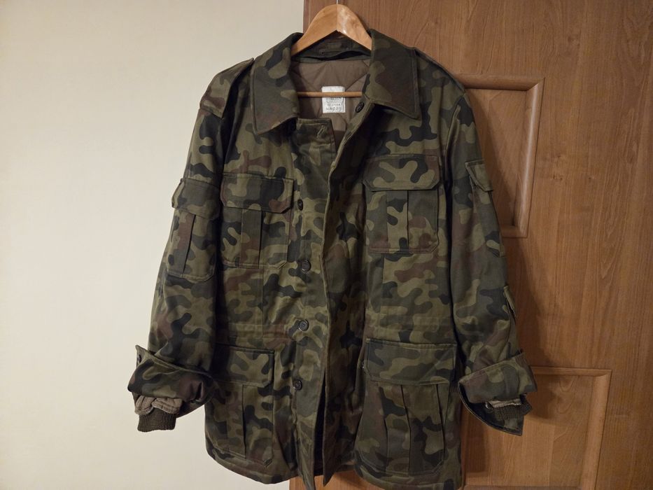 Kurtka moro wojskowa ocieplana